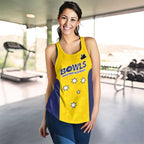 Western Australia Lawn Bowls Custom Women Racerback Tank Aussie Minimalist Style - Aussie Hoodie