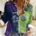Custom Raiders-Storm Women Casual Shirt LT9