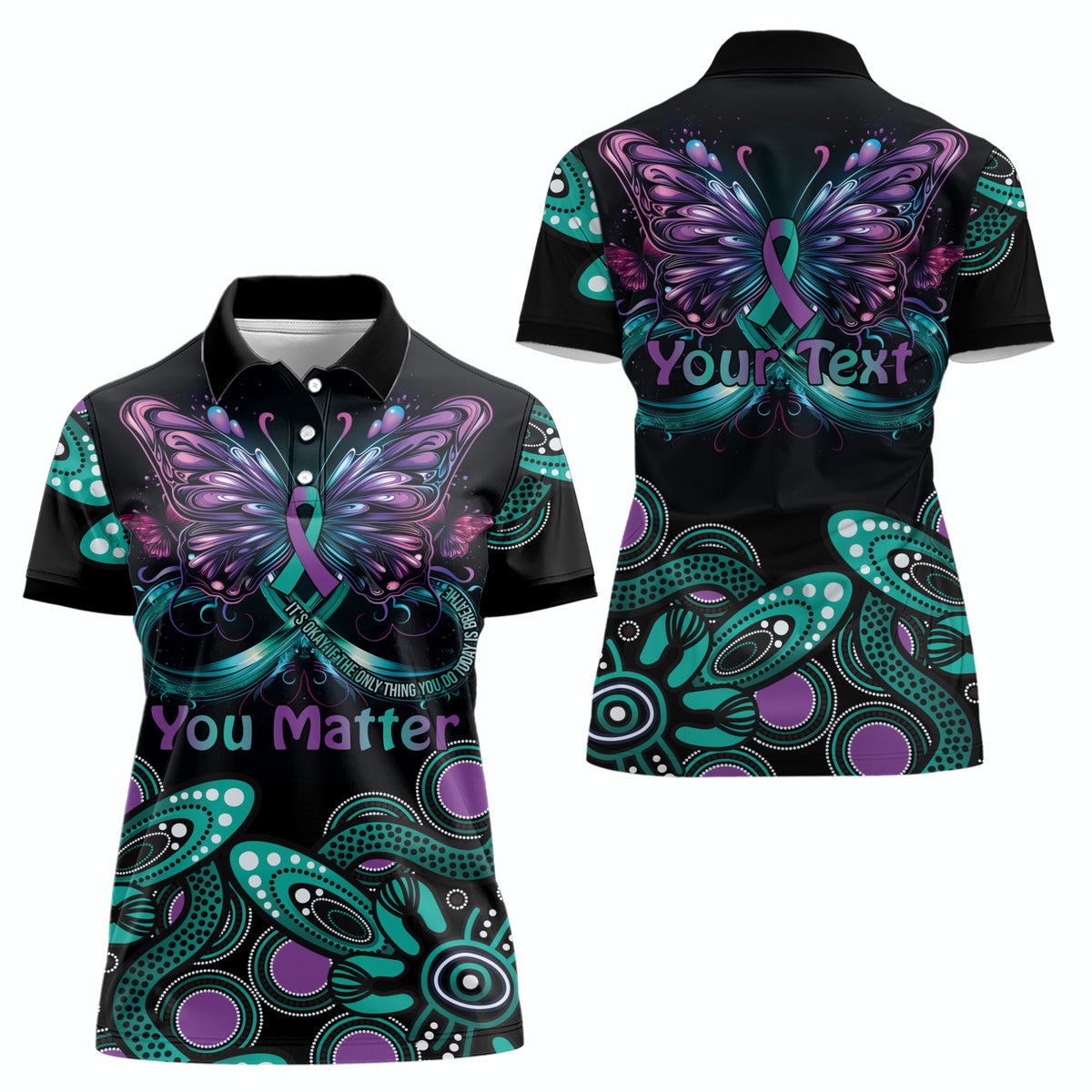 Custom request - You Matter - 17/09/25 - Women Polo Shirt - LT9