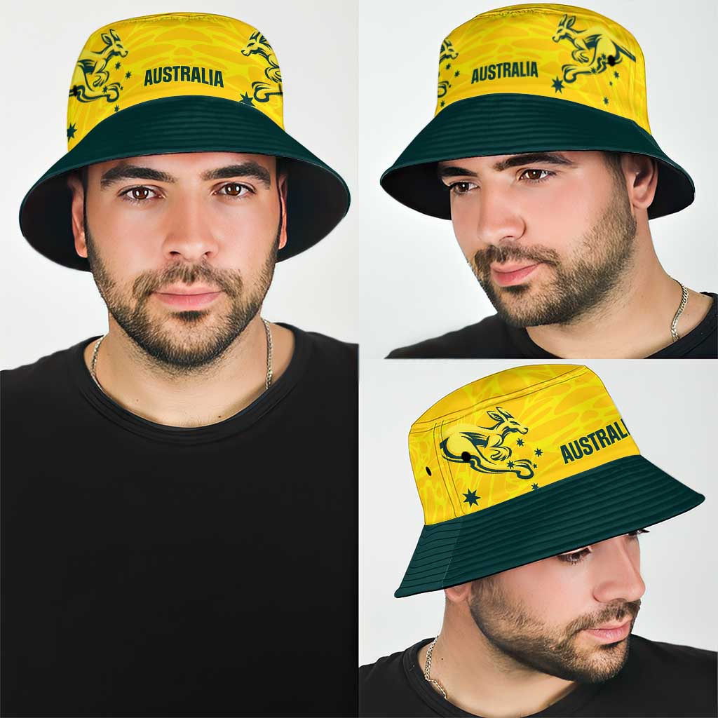 World Cricket Australia Bucket Hat Aussie! Aussie! Oi! Oi! Oi!