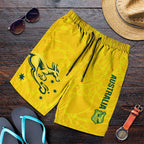 World Cricket Australia Shorts for Men Aussie! Aussie! Oi! Oi! Oi!