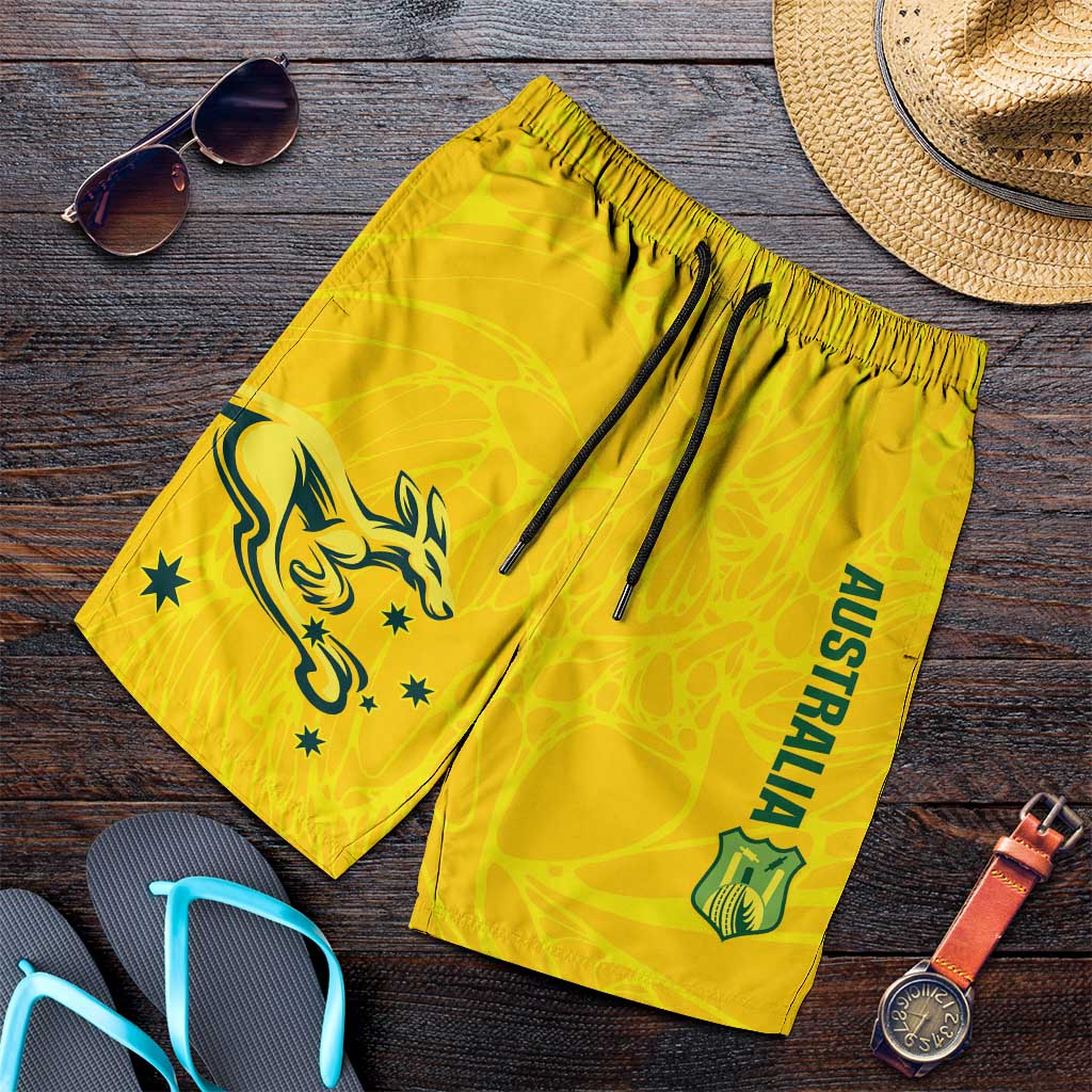 World Cricket Australia Shorts for Men Aussie! Aussie! Oi! Oi! Oi!