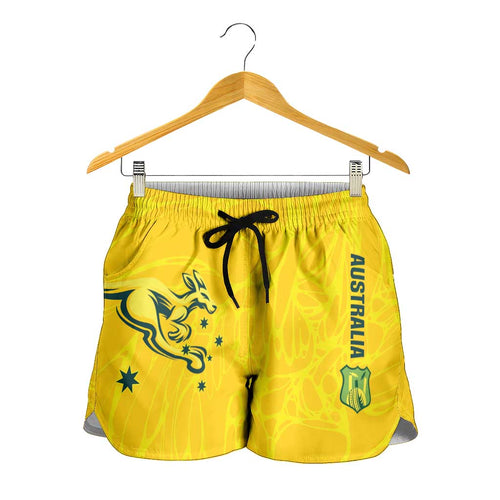 World Cricket Australia Shorts for Women Aussie! Aussie! Oi! Oi! Oi!