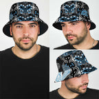 World Cricket New Zealand Bucket Hat Kia kaha nga Potae Pango