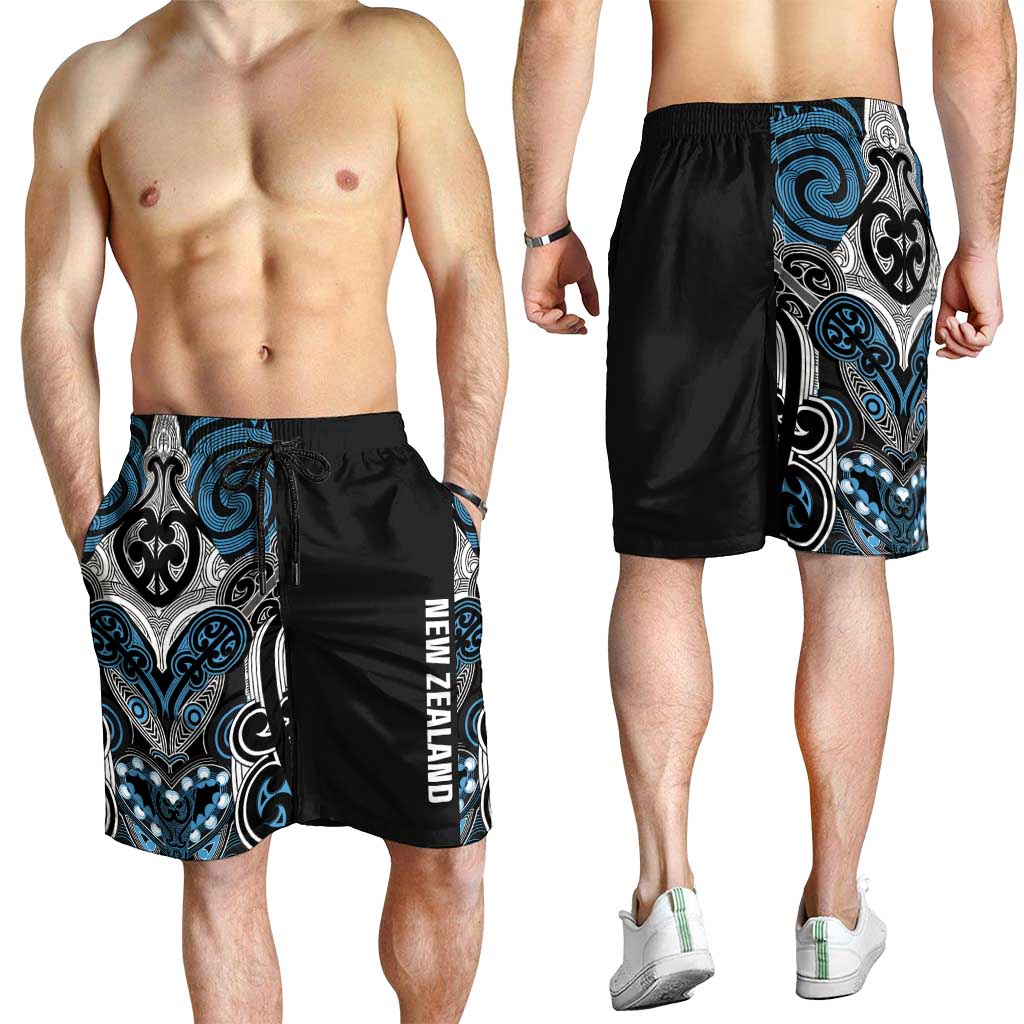 World Cricket New Zealand Shorts for Men Kia kaha nga Potae Pango