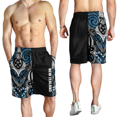 World Cricket New Zealand Shorts for Men Kia kaha nga Potae Pango
