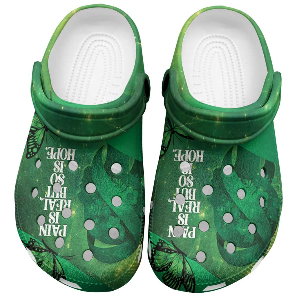 World Mental Health Awareness Month Clogs Shoes Warriors Brave Strong Galaxy Vibes - Aussie Hoodie
