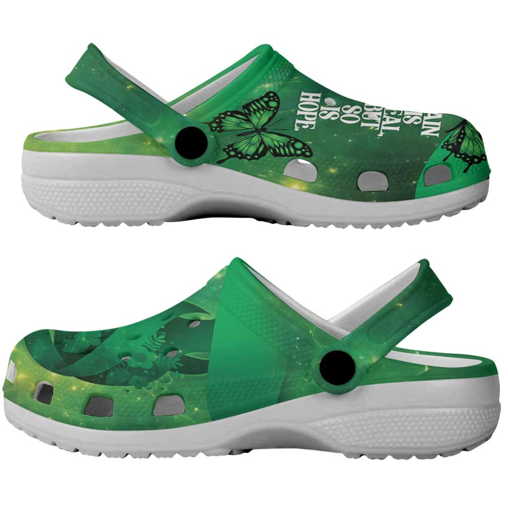 World Mental Health Awareness Month Clogs Shoes Warriors Brave Strong Galaxy Vibes - Aussie Hoodie