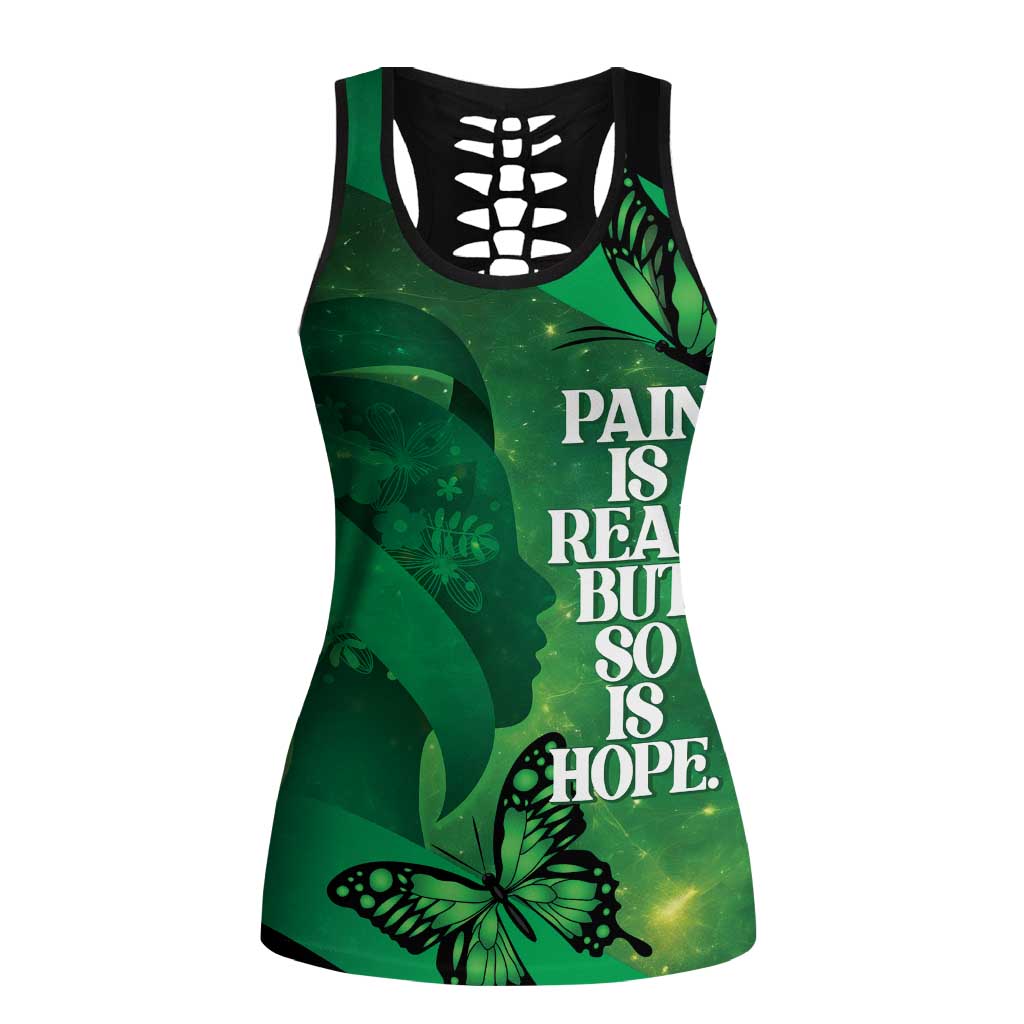 World Mental Health Awareness Month Hollow Tank Top Warriors Brave Strong Galaxy Vibes - Aussie Hoodie