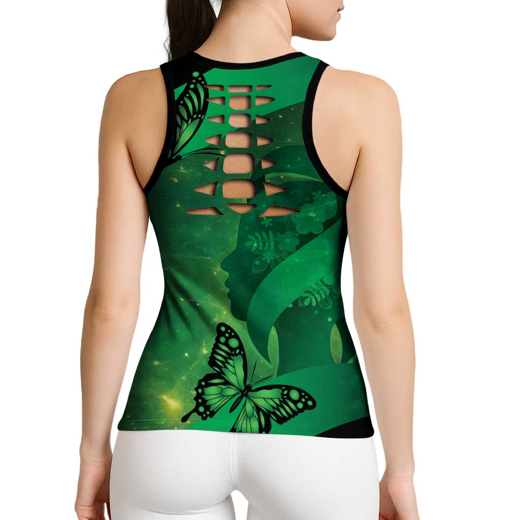 World Mental Health Awareness Month Hollow Tank Top Warriors Brave Strong Galaxy Vibes - Aussie Hoodie