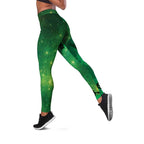 World Mental Health Awareness Month Leggings Warriors Brave Strong Galaxy Vibes - Aussie Hoodie