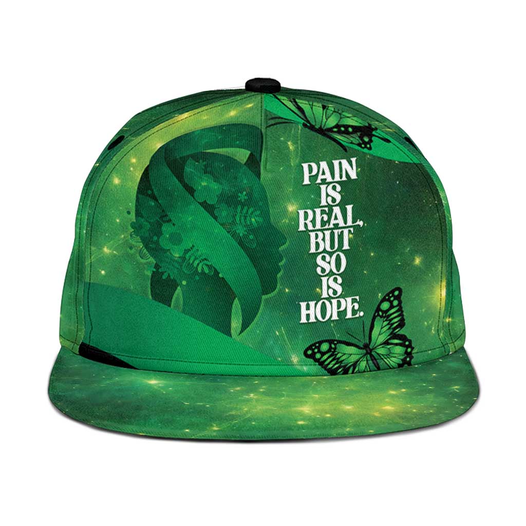 World Mental Health Awareness Month Snapback Cap Warriors Brave Strong Galaxy Vibes - Aussie Hoodie