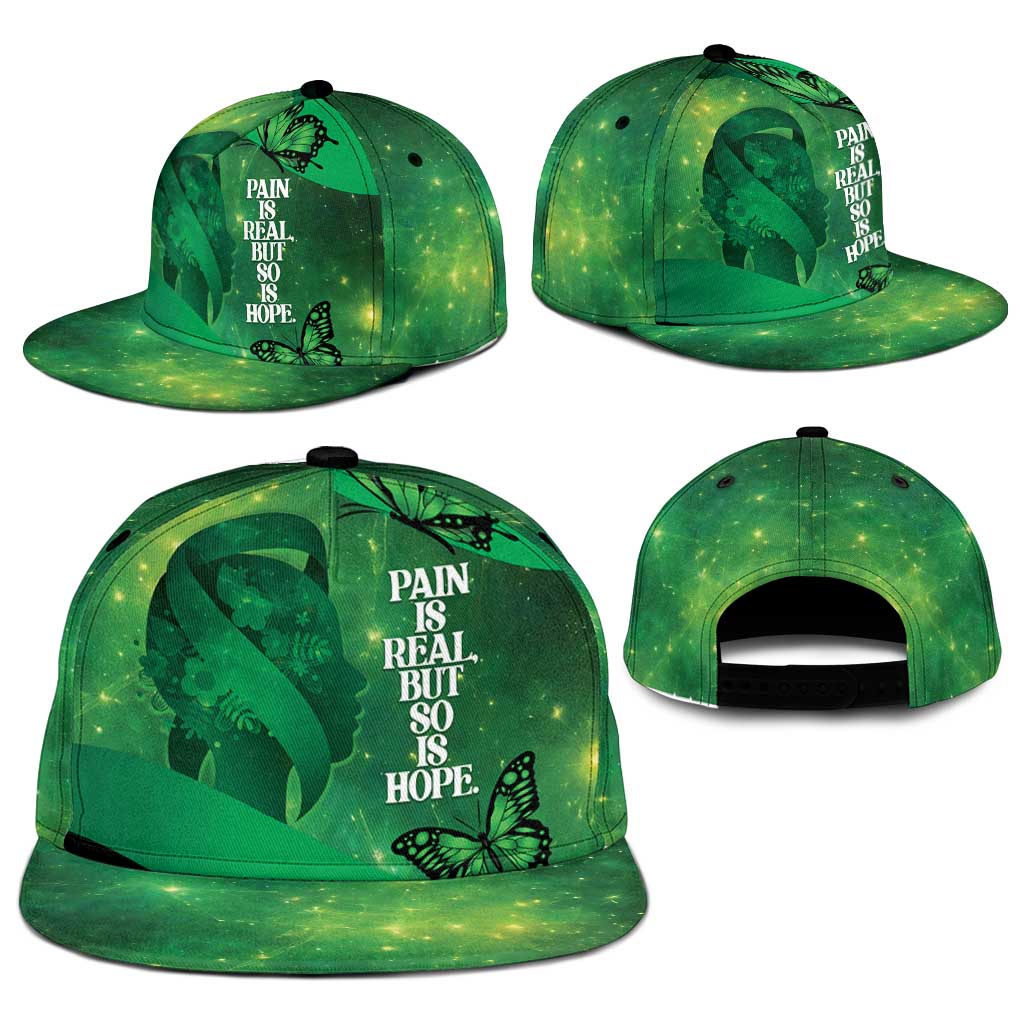 World Mental Health Awareness Month Snapback Cap Warriors Brave Strong Galaxy Vibes - Aussie Hoodie