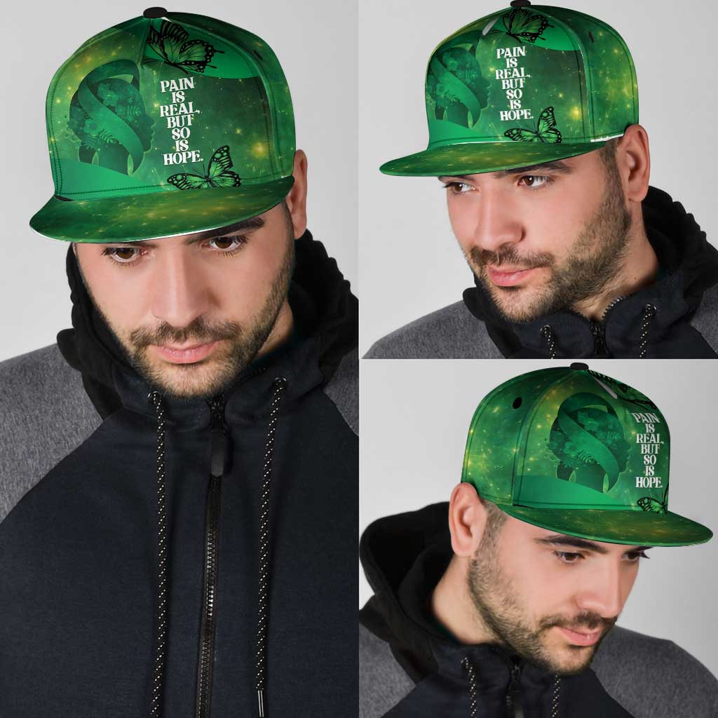 World Mental Health Awareness Month Snapback Cap Warriors Brave Strong Galaxy Vibes - Aussie Hoodie