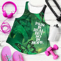 World Mental Health Awareness Month Women Racerback Tank Warriors Brave Strong Galaxy Vibes - Aussie Hoodie