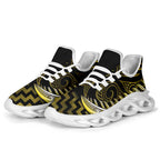Yellow Matariki New Zealand Clunky Sneakers Maori Poutama Galaxy Vibes