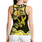 Yellow Ribbon Sarcoma Awareness Month Hollow Tank Top Aboriginal Art - Aussie Hoodie
