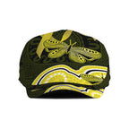Yellow Ribbon Sarcoma Awareness Month Jeff Hat Aboriginal Art - Aussie Hoodie