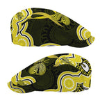 Yellow Ribbon Sarcoma Awareness Month Jeff Hat Aboriginal Art - Aussie Hoodie
