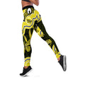 Yellow Ribbon Sarcoma Awareness Month Leggings Aboriginal Art - Aussie Hoodie