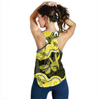 Yellow Ribbon Sarcoma Awareness Month Women Racerback Tank Aboriginal Art - Aussie Hoodie