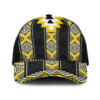 Yellow Taniko Aotearoa Baseball Net Cap Niho Taniwha Mix Poutama - Aussie Hoodie