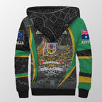 aboriginal-sherpa-hoodie-australian-coat-of-arms-aussie-spirit-green