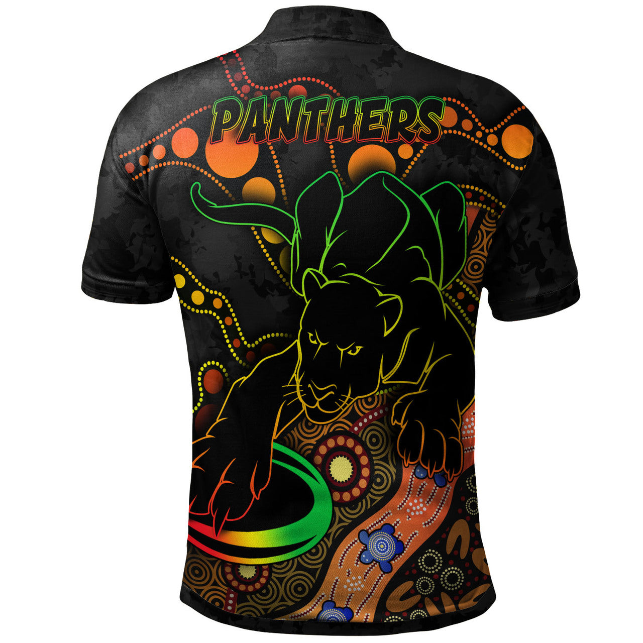 panthers-rugby-polo-shirt-custom-panthers-aboriginal-polo-shirt