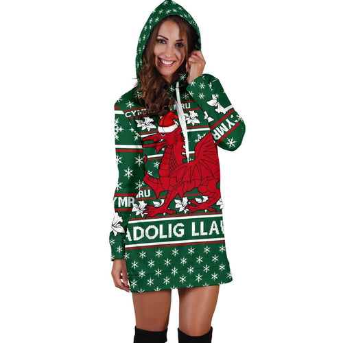 wales-merry-christmas-hoodie-dress