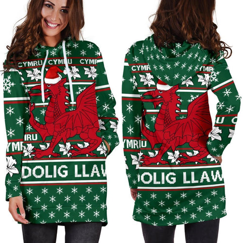 wales-merry-christmas-hoodie-dress