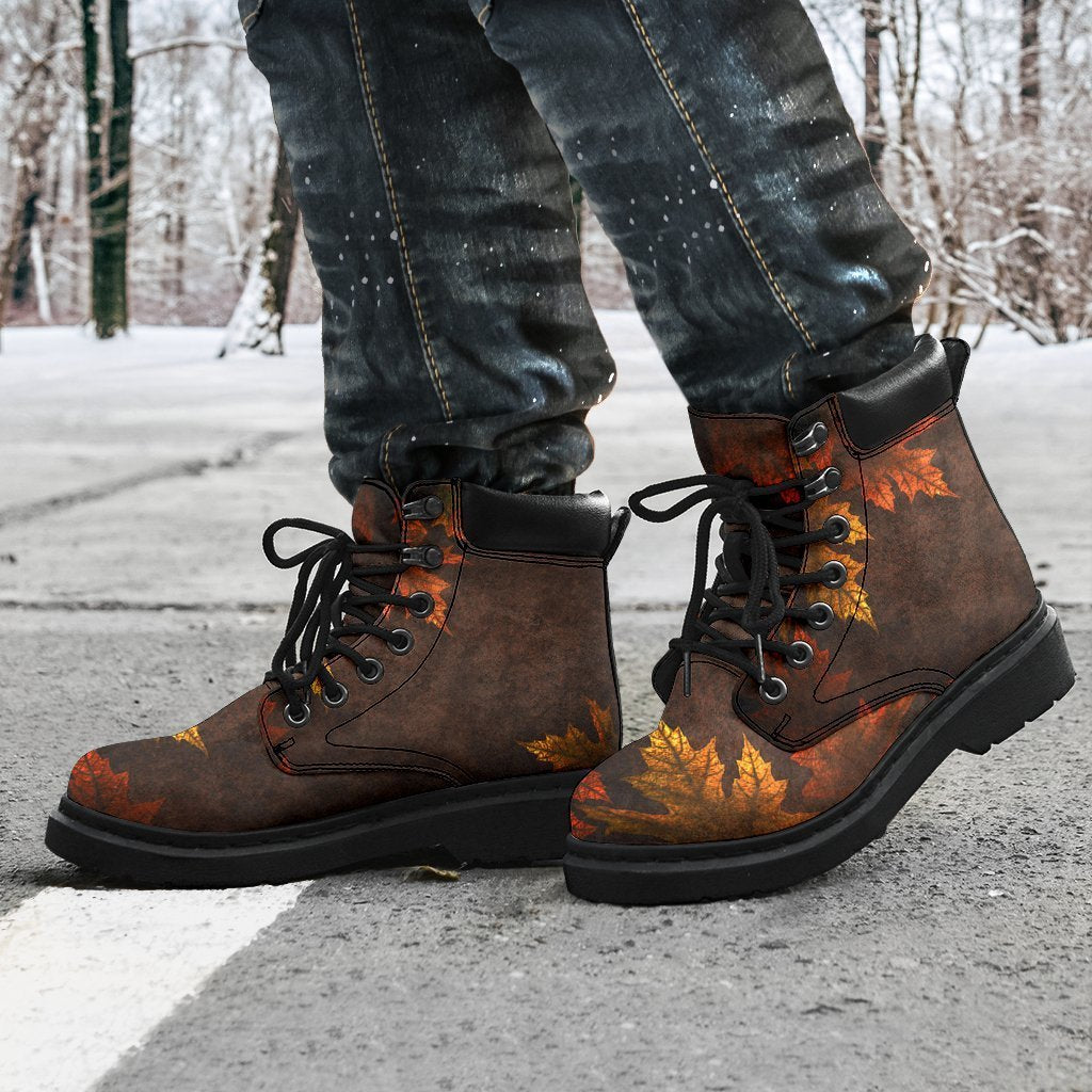 canada-all-season-boots-maple-leaves