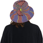 aboriginal-bucket-hat-koala-sun-dot-painting-circle-patterns