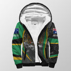 aboriginal-sherpa-hoodie-australian-coat-of-arms-aussie-spirit-green