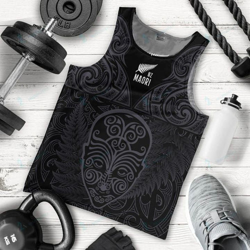 aotearoa-men-tank-top-maori-manaia-warrior-silver-fern