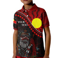 custom-aboriginal-polo-shirts-kid-indigenous-people-and-sun