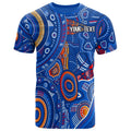 custom-text-aboriginal-kid-t-shirt-indigenous-footprint-patterns-blue-color