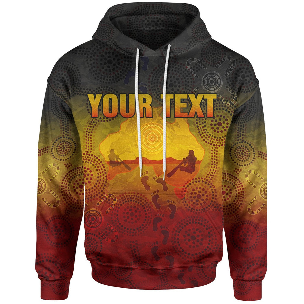 custom-aboriginal-kid-hoodie-australian-map-with-indigenous-color