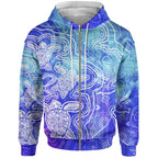 aboriginal-hoodie-zip-up-sea-turtle-with-indigenous-patterns-blue