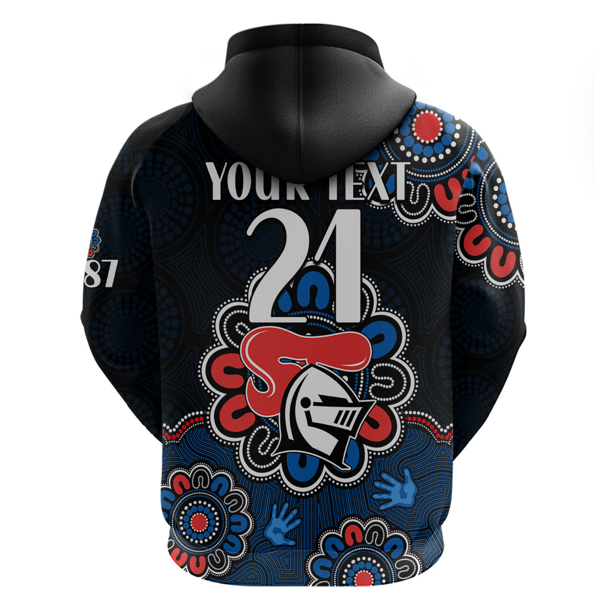 custom-personalised-nrl-newcastle-knights-rugby-novocastrians-1987-aboriginal-hoodie