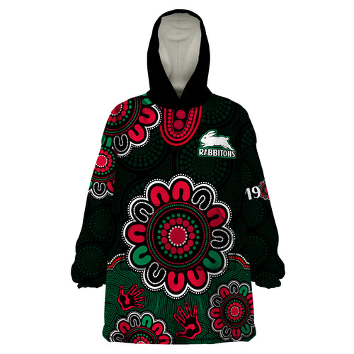 nrl-rabbitohs-rugby-wearable-blanket-hoodie-the-bunnies-1908-aboriginal