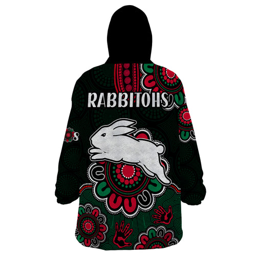 nrl-rabbitohs-rugby-wearable-blanket-hoodie-the-bunnies-1908-aboriginal