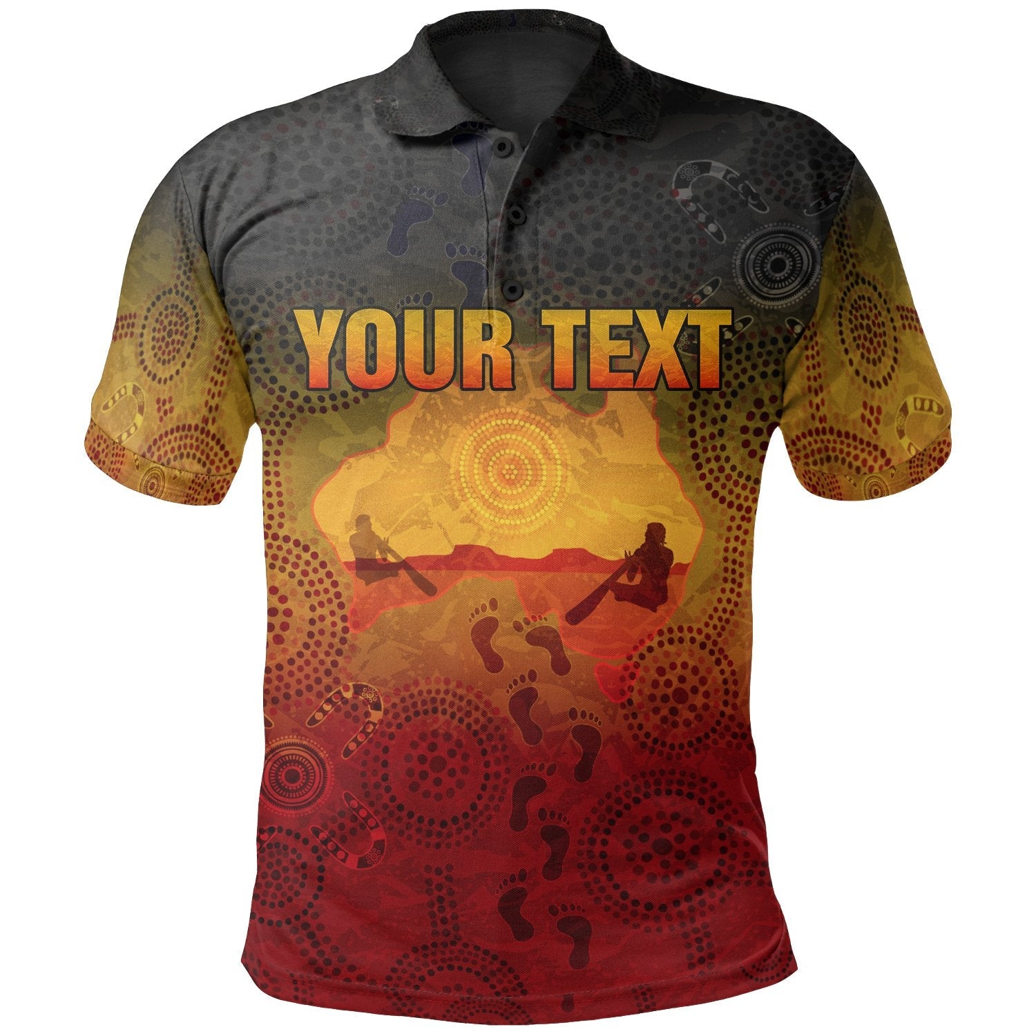 custom-aboriginal-polo-shirt-australian-map-with-indigenous-color