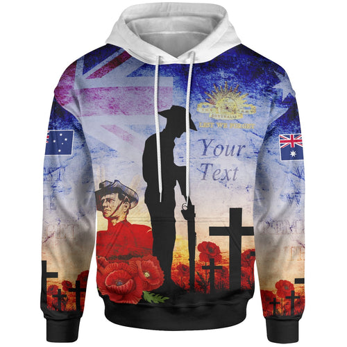 [Custom] Anzac Hoodie - Anzac 2020 Lest We Forget The Australian Army