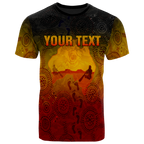 custom-aboriginal-kid-t-shirts-australian-map-with-indigenous-color