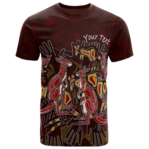 custom-aboriginal-t-shirts-kangaroo-family-with-hand-art
