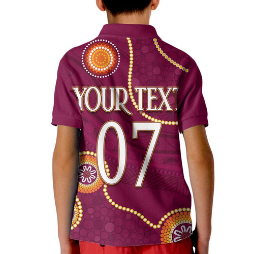 personalised-naidoc-week-2023-nrl-broncos-for-our-elders-kid-polo-shirt