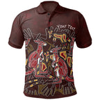 custom-aboriginal-polo-shirts-kangaroo-family-with-hand-art