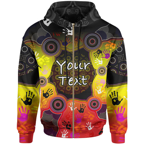 custom-aboriginal-kid-zip-up-hoodie-indigenous-circle-dot-painting-hand-art