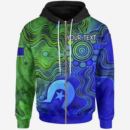 custom-aboriginal-zip-up-hoodie-torres-strait-islands-flag