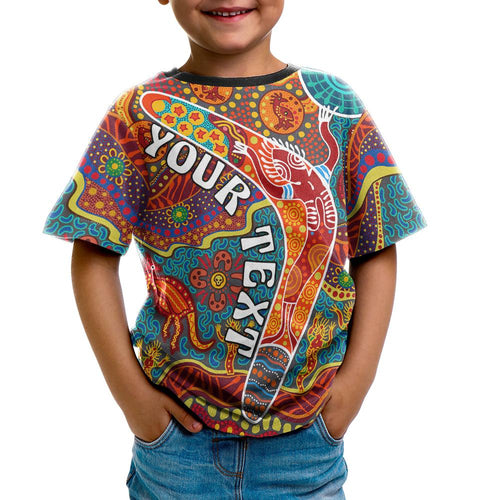 kid-aboriginal-personalised-t-shirt-indigenous-boomerang